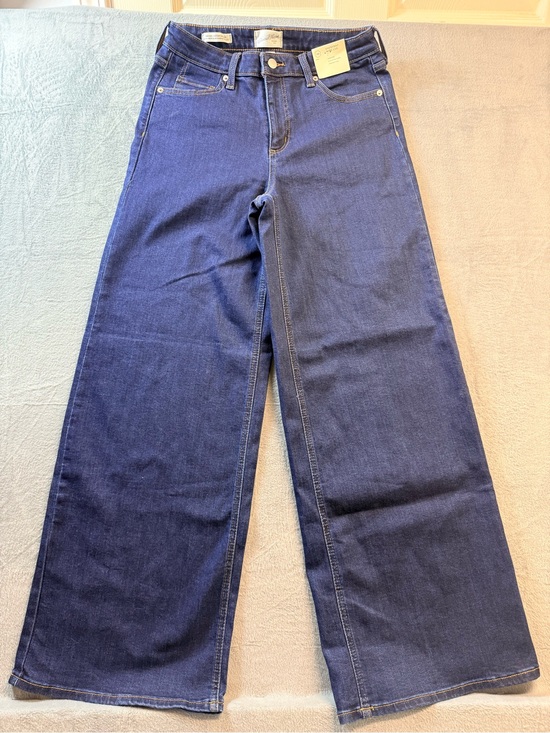 Universal Thread Denim - Universal Thread - Wide-Leg Dark Blue Women’s Jeans